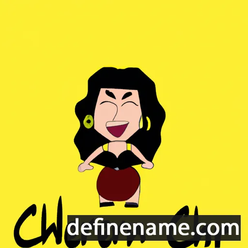 Cheren cartoon