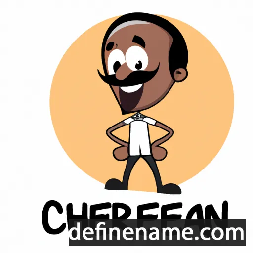 cartoon of the name Cherian