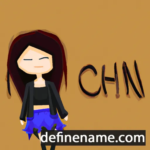 cartoon of the name Cherin