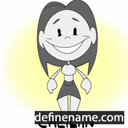 cartoon of the name Cherlin