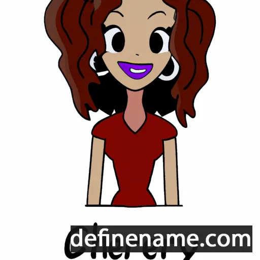 cartoon of the name Cherolyn