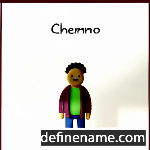 cartoon of the name Cheronimo