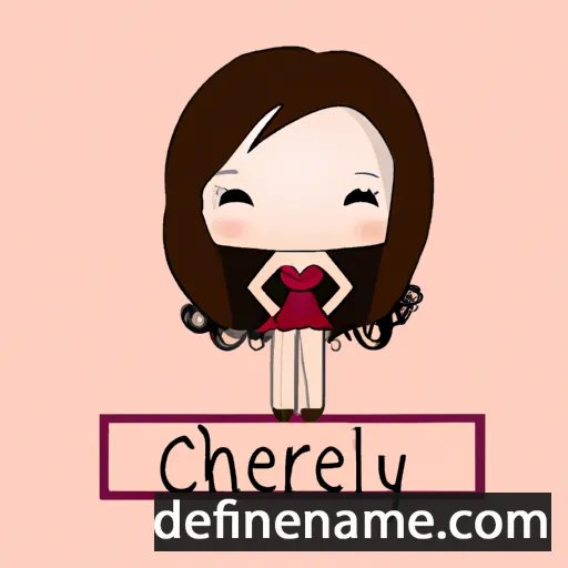 cartoon of the name Cherrylee