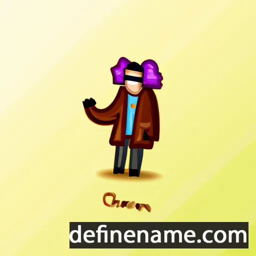 cartoon of the name Chervon