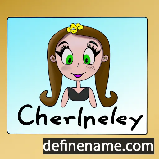 cartoon of the name Cherylene