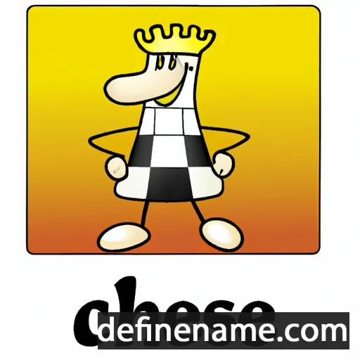 cartoon of the name Chess