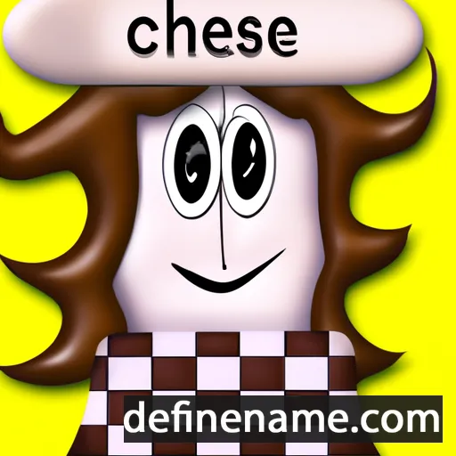 cartoon of the name Chessi