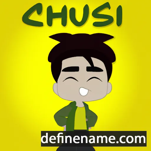 cartoon of the name Cheusi