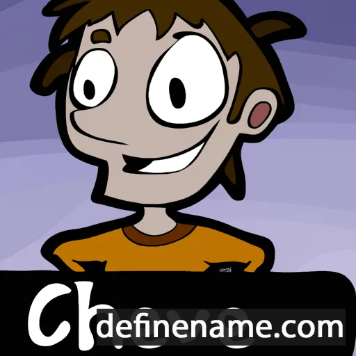 cartoon of the name Chevel