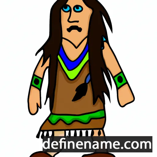 cartoon of the name Cheyv-ynkev