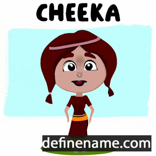 Chheka cartoon