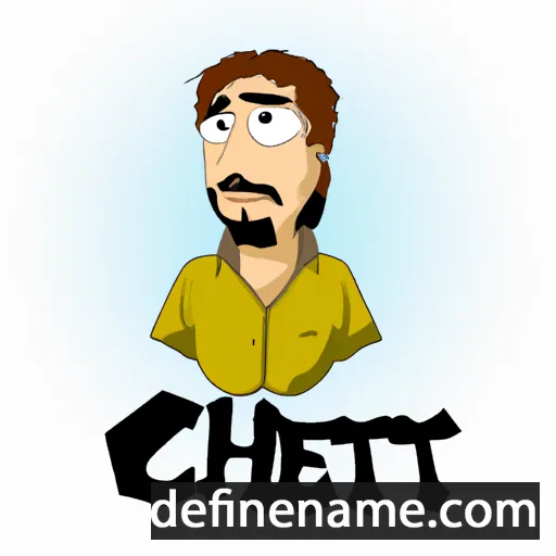 cartoon of the name Chhet