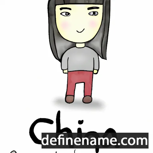 cartoon of the name Chia-Jung