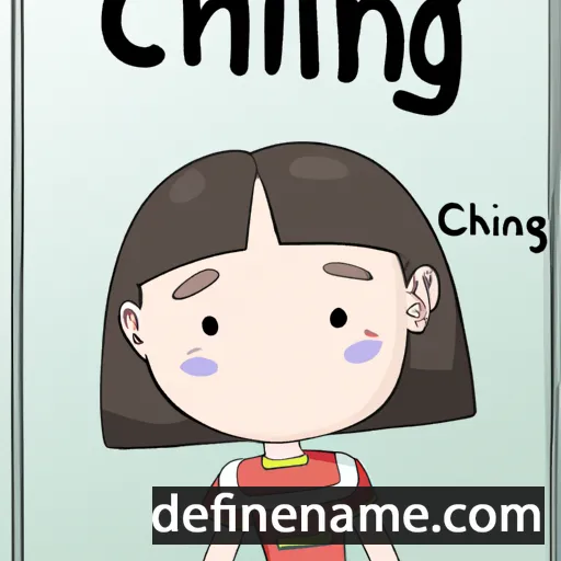 Chia-ling cartoon