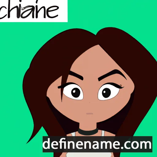 Chianne cartoon