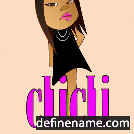 Chic cartoon