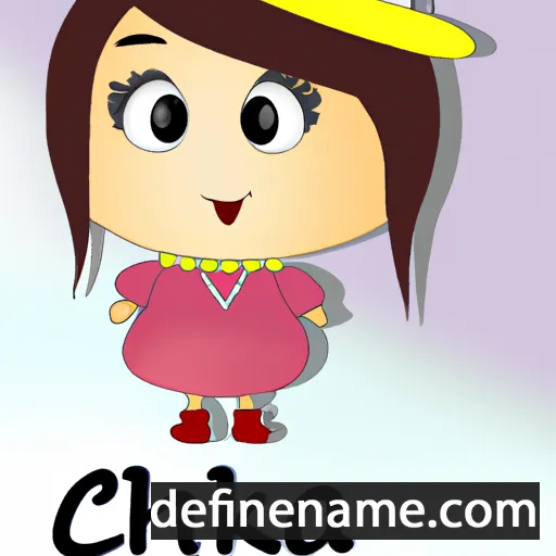 cartoon of the name Chicka