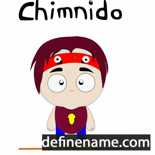 cartoon of the name Chidiomimi