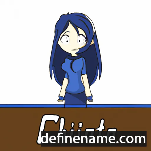 cartoon of the name Chihaya