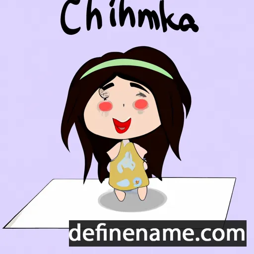 Chikami cartoon