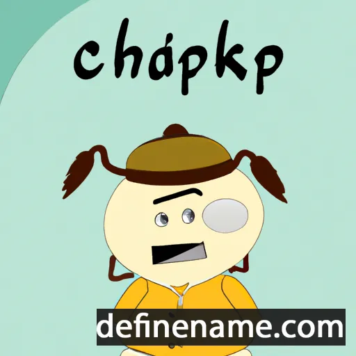 cartoon of the name Chikap