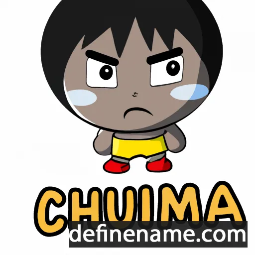 cartoon of the name Chikuma