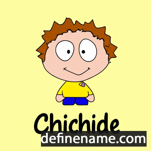 cartoon of the name Childéric