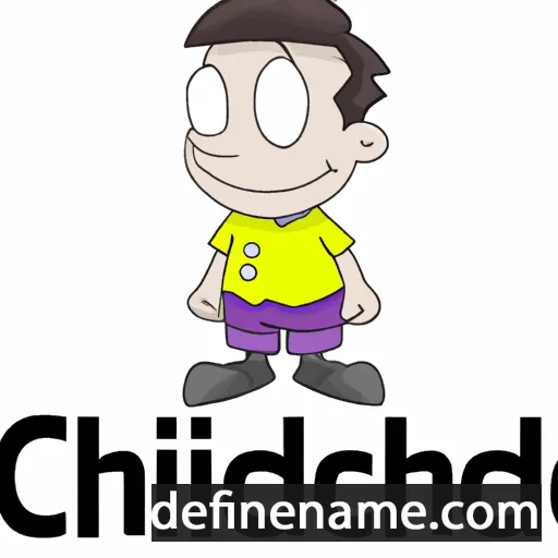 cartoon of the name Childerich