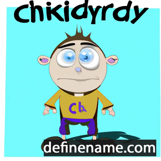 cartoon of the name Childeryk