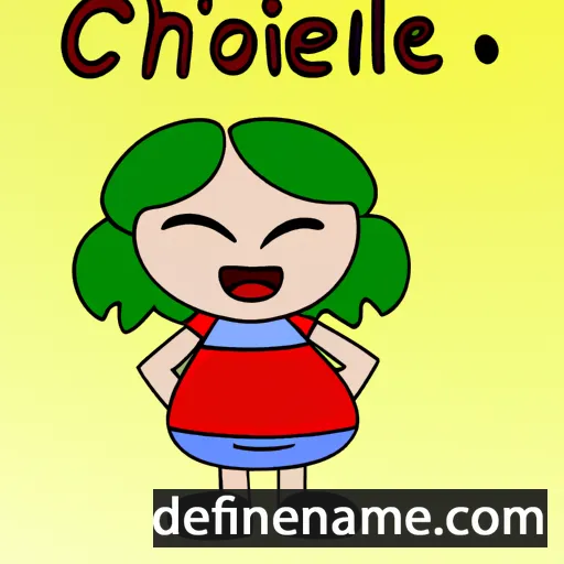 cartoon of the name Chilene