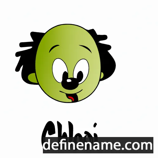 cartoon of the name Chilou