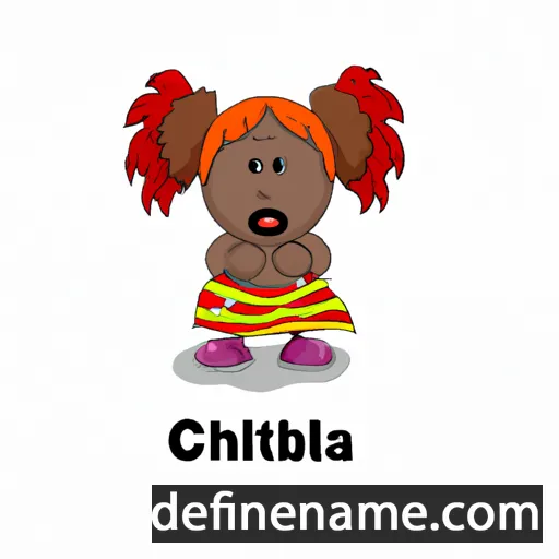 cartoon of the name Chilufya