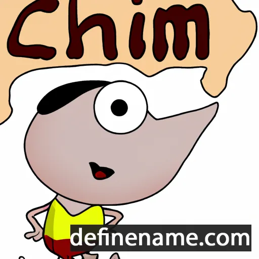 cartoon of the name Chim