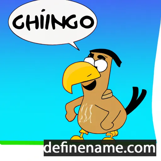 Chimango cartoon