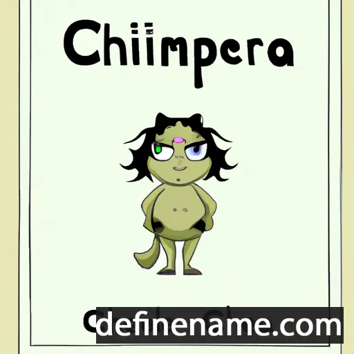 cartoon of the name Chimera