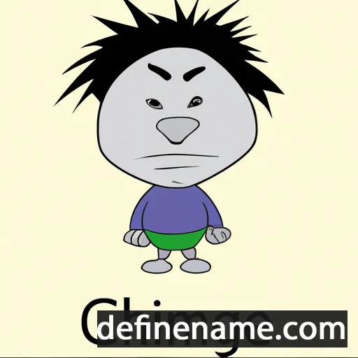 cartoon of the name Chimgee