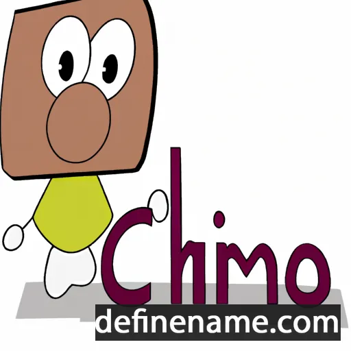 cartoon of the name Chimi