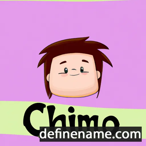 cartoon of the name Chimi