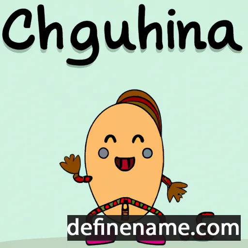 cartoon of the name Chiminigagua