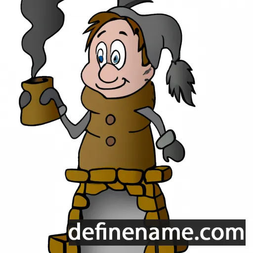 cartoon of the name Chimnechild