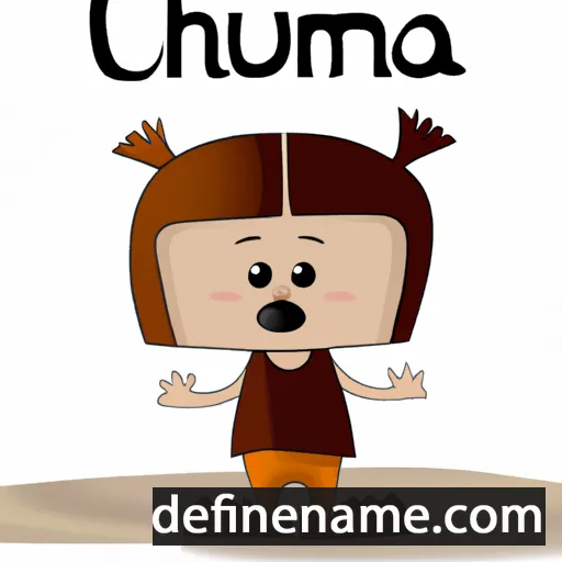 Chimua cartoon