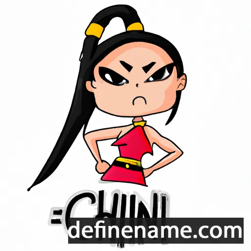 Chin-li cartoon