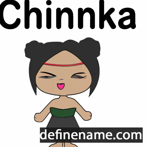 cartoon of the name Chinaka