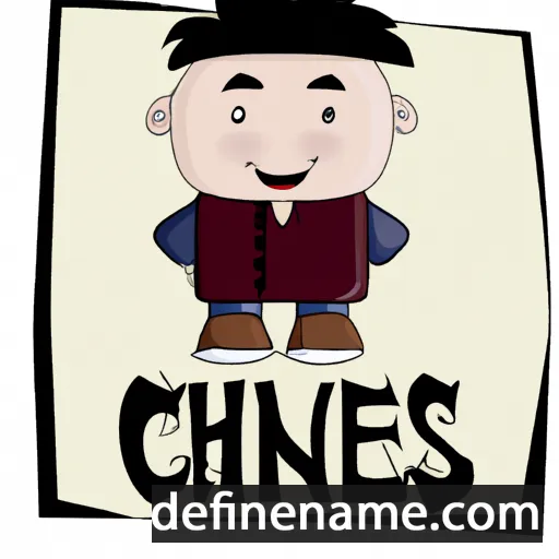 cartoon of the name Chinés