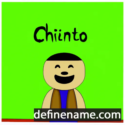 cartoon of the name Chineto