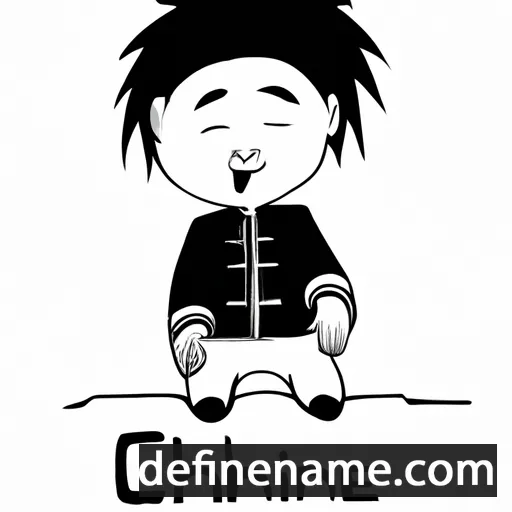 cartoon of the name Chineze