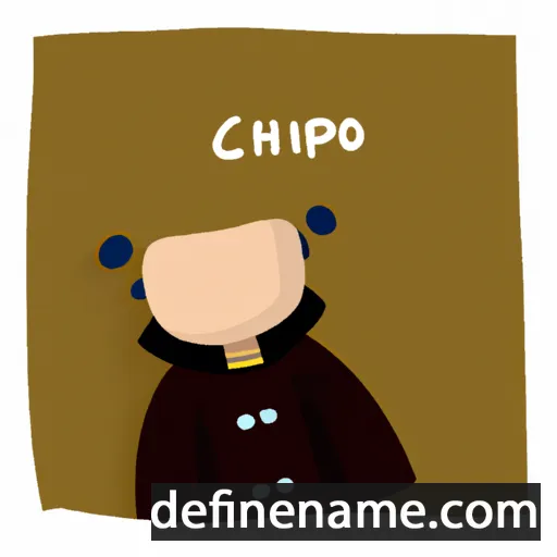 cartoon of the name Chinh-po