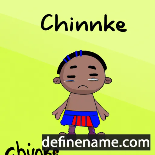 cartoon of the name Chinnawuike