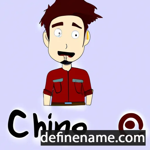 cartoon of the name Chinoq