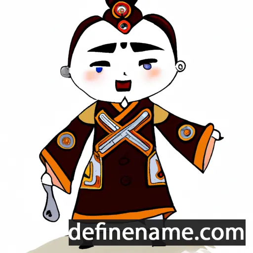 Chinsaikhan cartoon